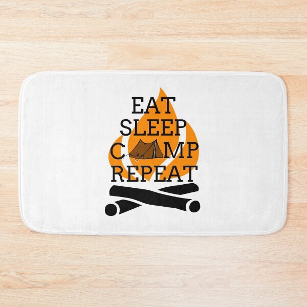 Item preview, Eat Sleep Camp Repeat designed and sold by MagicSD Designs.