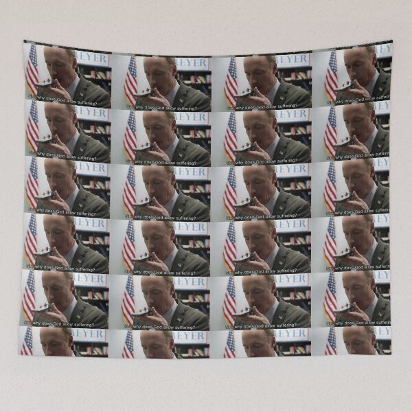 Item preview, mike mclintock 'siri, why does god allow suffering?' meme designed and sold by itskalymydudes.