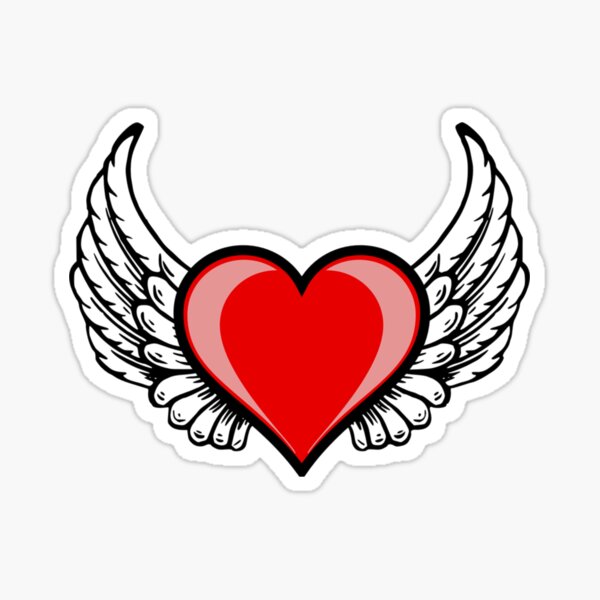 Discover more than 73 heart and angel wings tattoo latest - esthdonghoadian