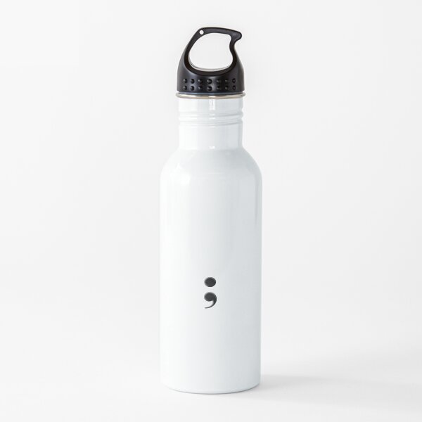 Semicolon Water Bottle