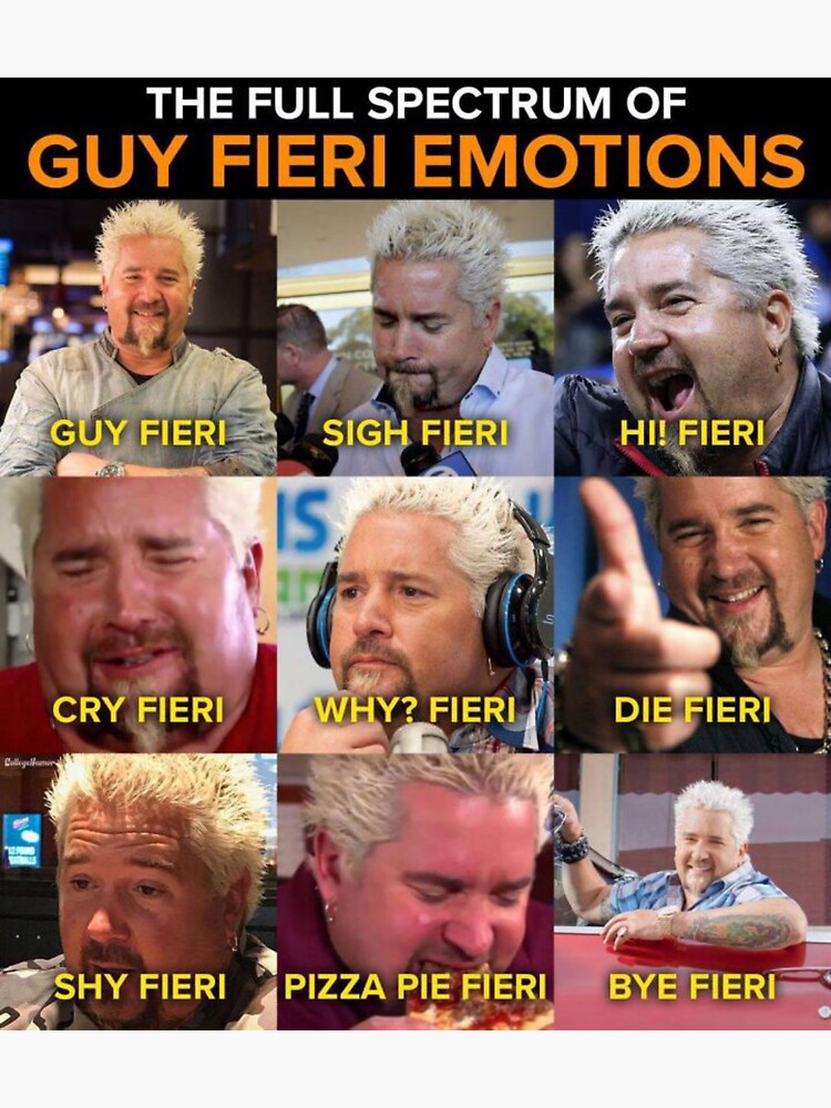 Guy Fieri Meme Sticker For Sale By Itskalymydudes Redbubble