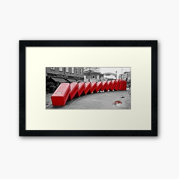 When You Need A Friend: Lean on Me Framed Art Print