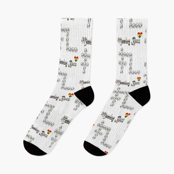 Item preview, Monday Born Ghanaian Female Names in black and white designed and sold by WhoWeAre.