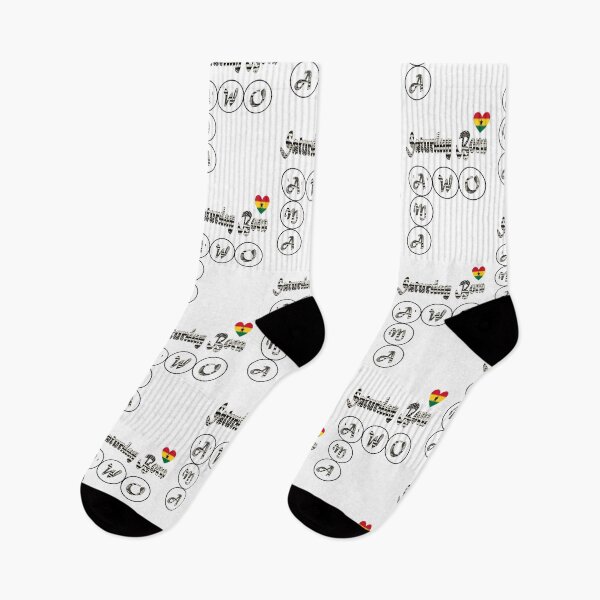 Item preview, Saturday Born Ghanaian Female Names in black and white designed and sold by WhoWeAre.