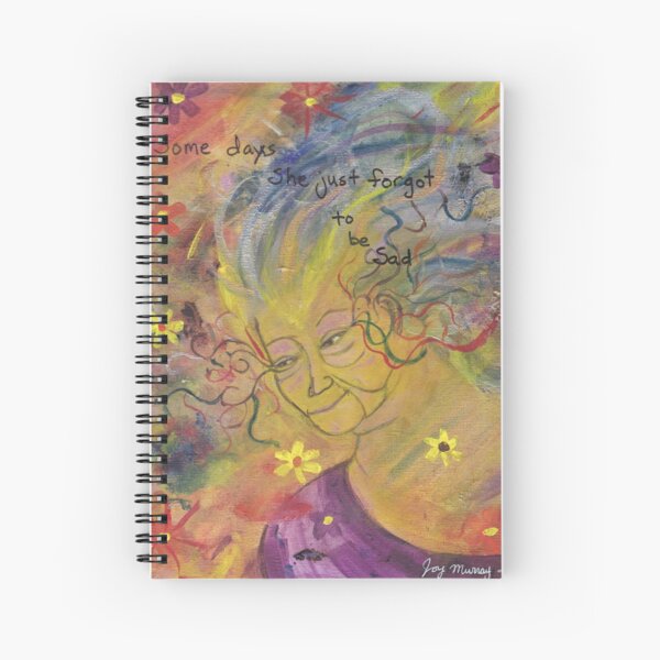 She Forget to Be Sad Spiral Notebook