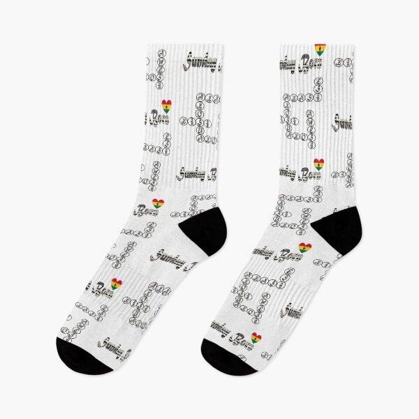 Item preview, Sunday Born Ghanaian Female Names in black and white designed and sold by WhoWeAre.