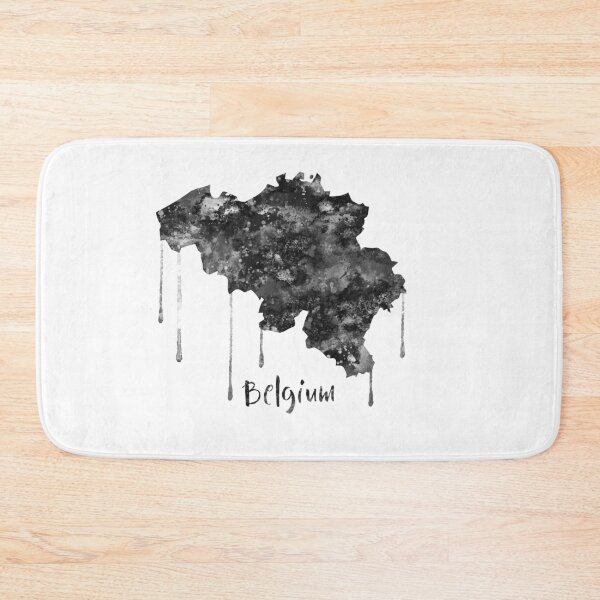 Item preview, Belgium map designed and sold by Rosaliartbook.