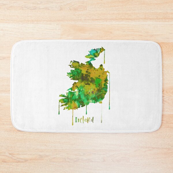Item preview, Ireland map designed and sold by Rosaliartbook.