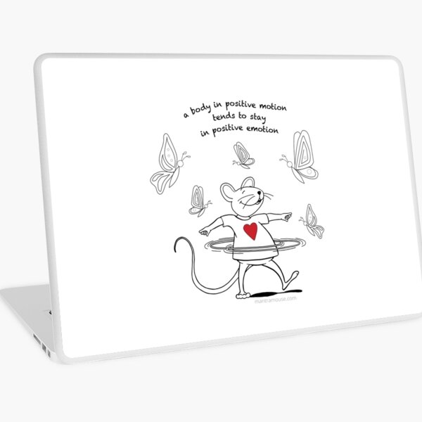 Item preview, MantraMouse® Hula Hoop Cartoon designed and sold by Donna Martini.