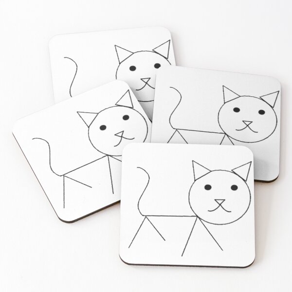 Item preview, Stick Figure Cat designed and sold by Tumblestwo.