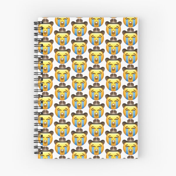 Item preview, crying cowboy emoji designed and sold by anything4joji.