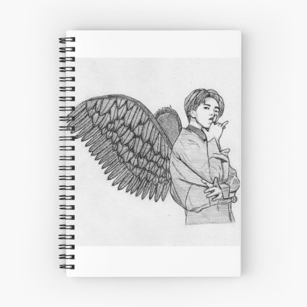 Item preview, BTS RM dark angel designed and sold by maykingart.