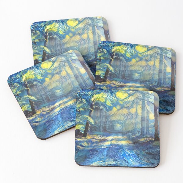 Item preview, painted forest designed and sold by watwateroo.