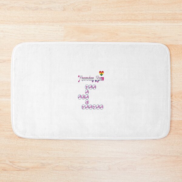 Item preview, Thursday Born Ghanaian Female Names in pink  designed and sold by WhoWeAre.