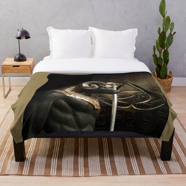 Item preview, Amun-Ra Egyptian Ram God of Self Creation (Photo by ACCI)  designed and sold by VanyssaGraphics.