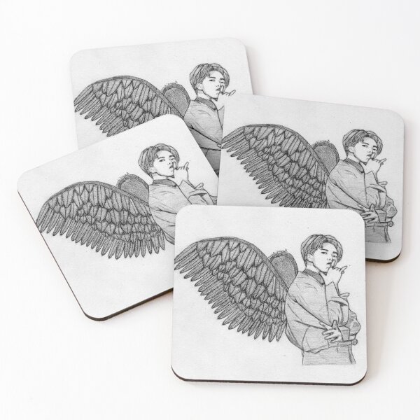 Item preview, BTS RM dark angel designed and sold by maykingart.