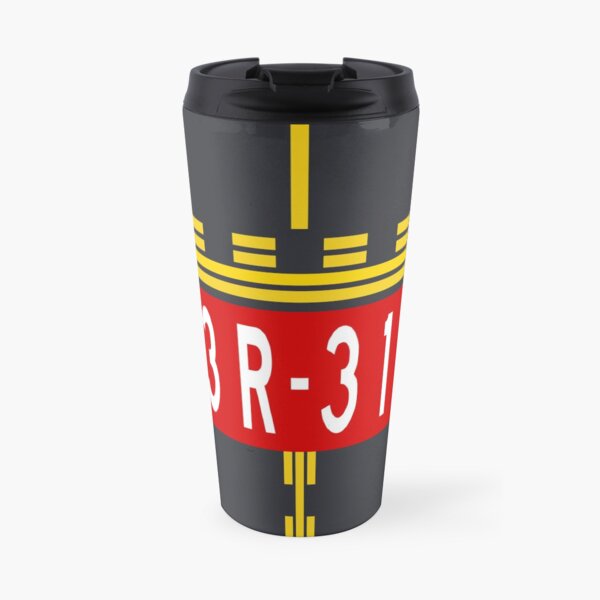 Holding Point Marking 13R-31L Travel Mug