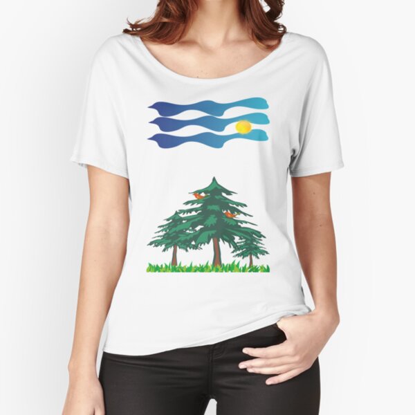 The Birds on the Tree Relaxed Fit T-Shirt