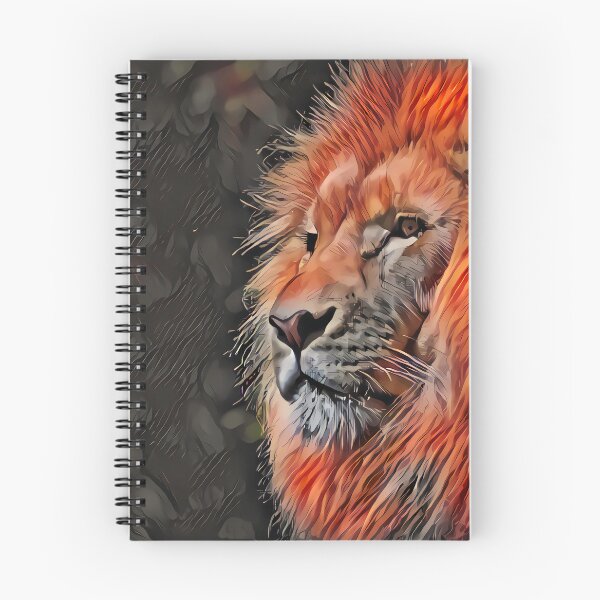 Item preview, fire lion designed and sold by watwateroo.