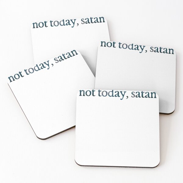Item preview, Not Today Satan – Hipster Meme Quote Funny designed and sold by bobcatdisguise.