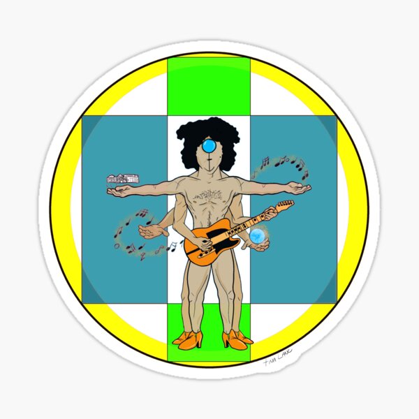 Animusic-A Sticker