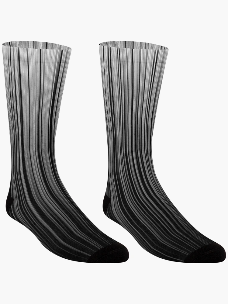 Thumbnail 3 of 5, Socks, Spiky Bardcode - Classy Abstract Pattern designed and sold by Dator-Abstracts.