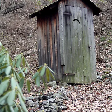 Artwork thumbnail, Cold Spring Rustic Outhouse by goldnzrule
