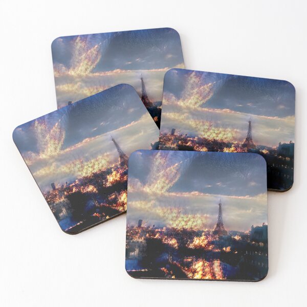Item preview, Paris on fire designed and sold by watwateroo.