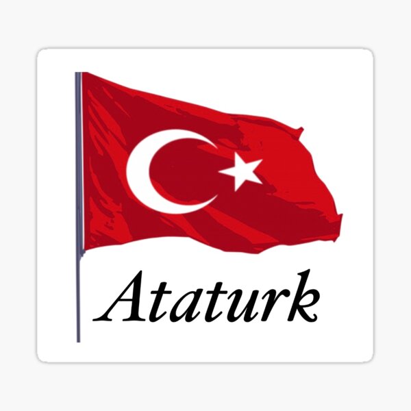 "Turkey flag" Sticker for Sale by Nisaaydin Redbubble