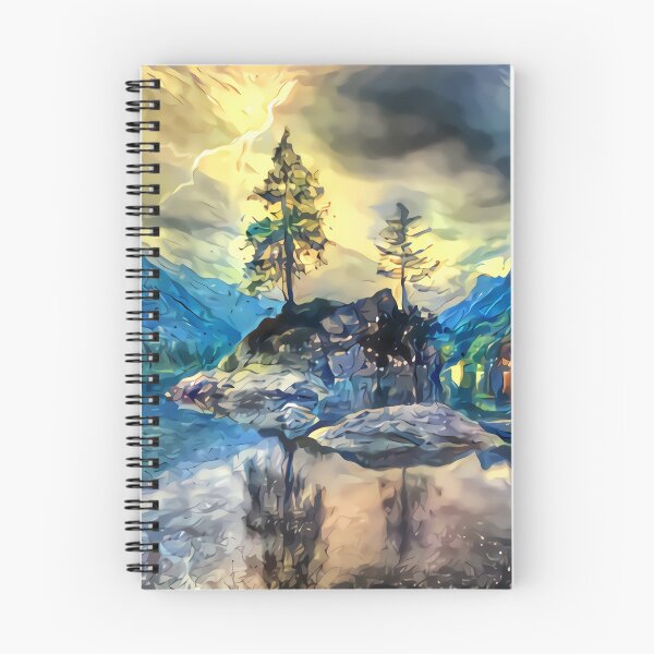 Item preview, painted landscape designed and sold by watwateroo.