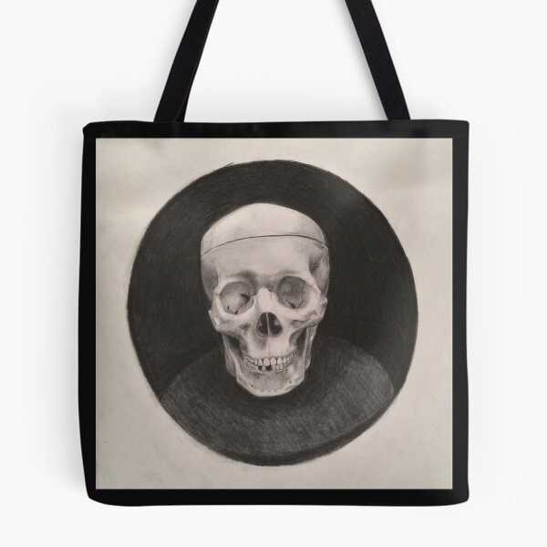 Item preview, Charcoal Skull Study designed and sold by Stephanie Chayrez.