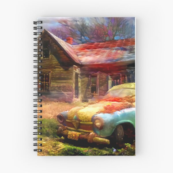 Item preview, Old colorful car designed and sold by watwateroo.