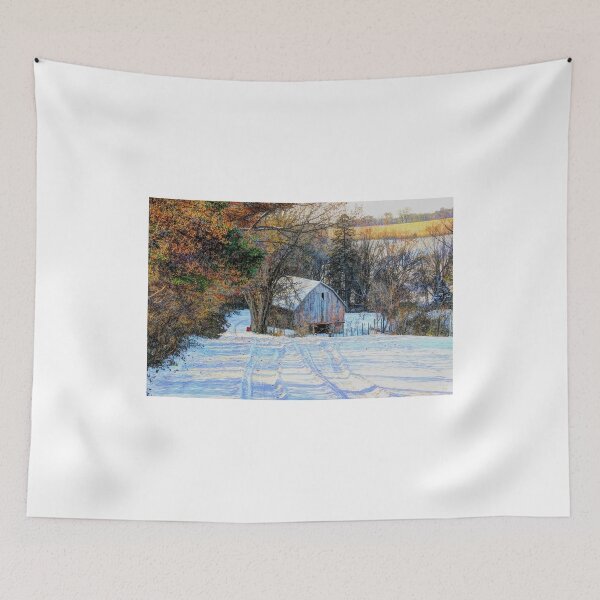 Item preview, "When Autumn Meets Winter" designed and sold by wiscbackroadz.