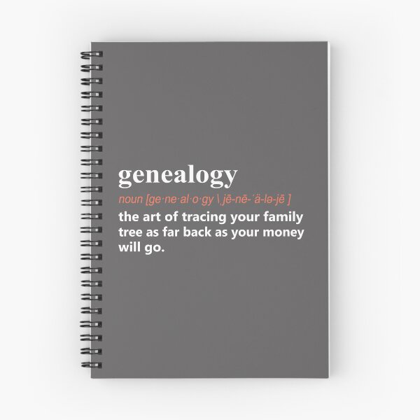 Item preview, genealogy Funny Gift Definition on dark designed and sold by LGamble12345.