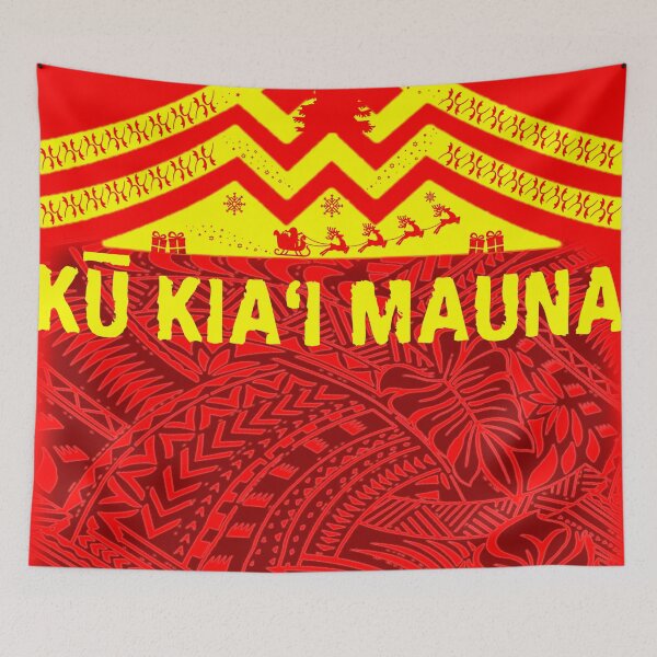 Item preview, Ku Kia'i Mauna #MeleKalikimaka designed and sold by RhondaVarner.