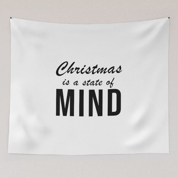 Item preview, Christmas is a State of Mind designed and sold by quoteedesigns.