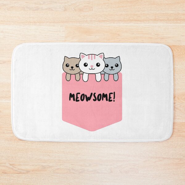 Item preview, Meowsome Kitty Pocket  designed and sold by KionaDesign.