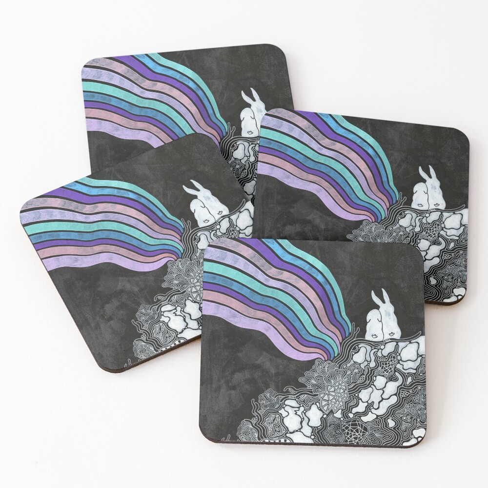 Item preview, Coasters (Set of 4) designed and sold by alliedraws.
