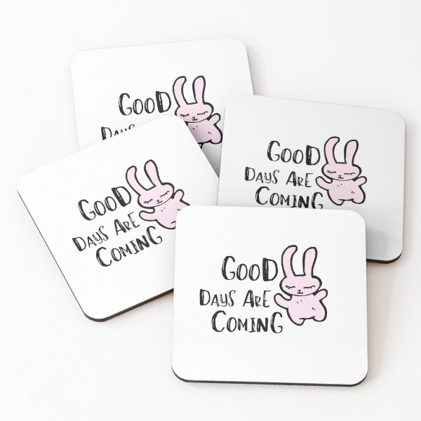 Item preview, Good Days Bunny Funny Happy Sarcastic Spiritual Animal Birthday Gift designed and sold by EpsilonEridani.
