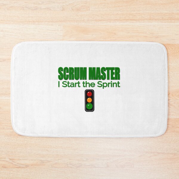 Item preview, Scrum Master Start the Sprint Traffic Lights designed and sold by benandfreya.
