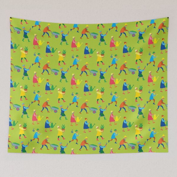 Item preview, Gardeners pattern designed and sold by Irina Ivanova.
