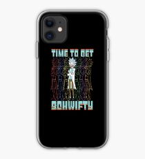 Time To Get Schwifty Rick and Morty Funny Schwifty Rick Shirt Gift iPhone Case