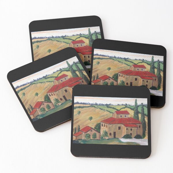 Tuscany Coasters (Set of 4)