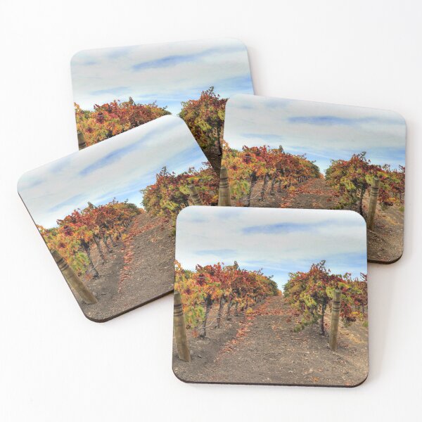 Item preview, Beautiful Autumn Colored Wine Vineyard designed and sold by Stephanie Laird.
