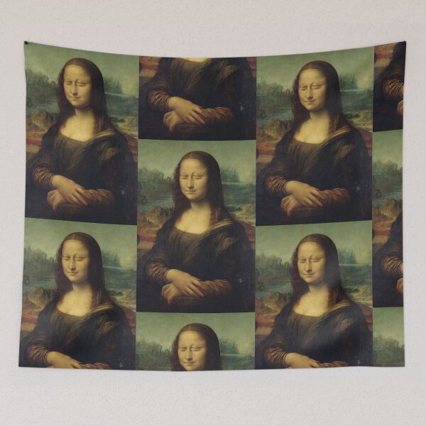 Item preview, Mona Lisa asleep designed and sold by AvengingMeteor.