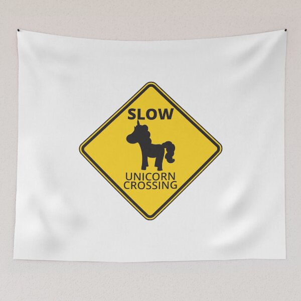 Item preview, Slow Unicorn Crossing designed and sold by rehatschek.