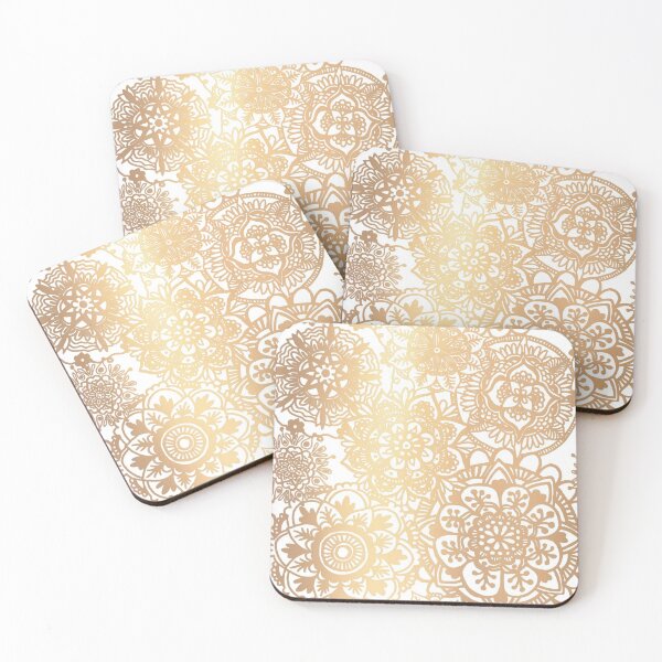 Item preview, Gold Mandala Pattern designed and sold by Julie Erin Designs.