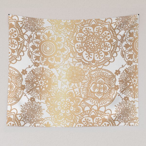 Item preview, Gold Mandala Pattern designed and sold by Julie Erin Designs.