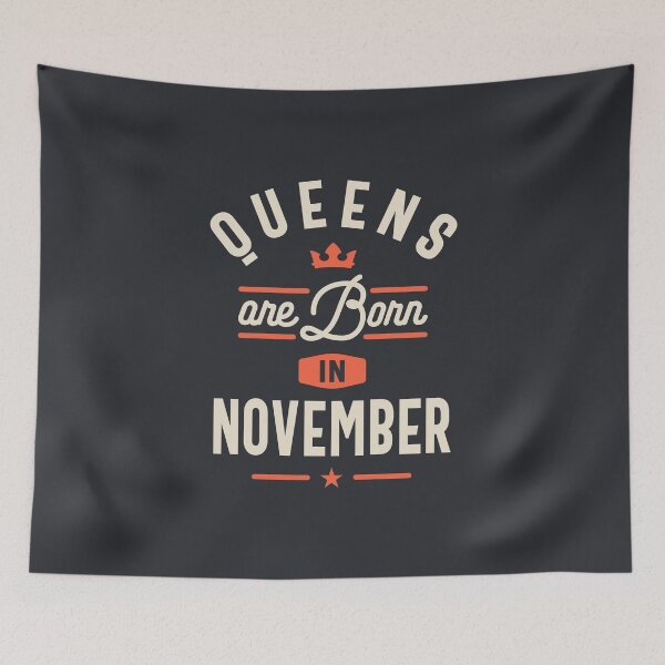 Item preview, Queens Are Born In November - Cute Girls Birthday Gift designed and sold by cidolopez.