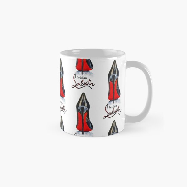 Classic Red Bottom Christian Louboutin High Heel Classic Mug